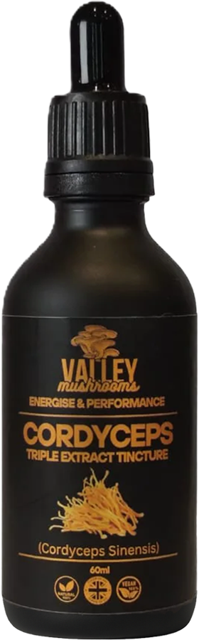 Cordyceps triple extract tincture bottle