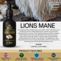 Lions Mane Triple Extract Tincture - 60ml