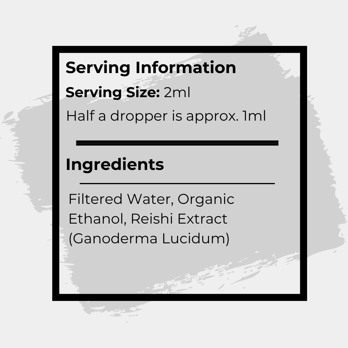 Reishi Triple Extract Tincture – 60ml