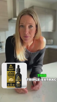 Lions Mane Triple Extract Tincture - 60ml